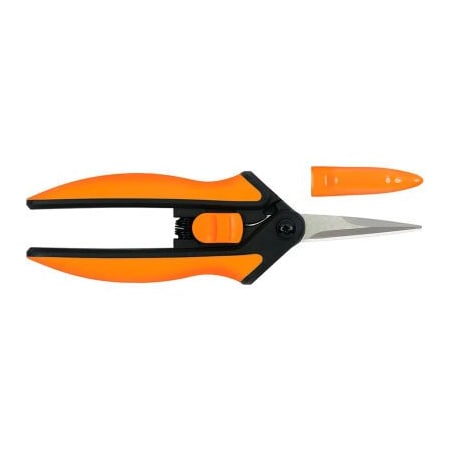 Hydrofarm Fiskars Softouch Micro Tip Pruning Snips FC9921
